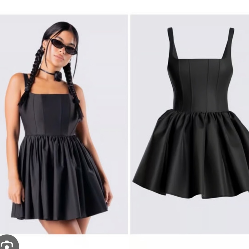 Finesse Belle Black Mini Dress